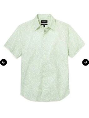 NWT Bonobos Riviera Short Sleeve Shirt in Mint Bordeta Floral